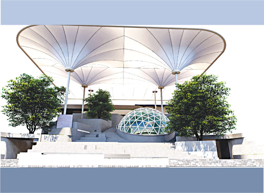 AUDITORIUM TENSILE STRUCTURES at infinite structure