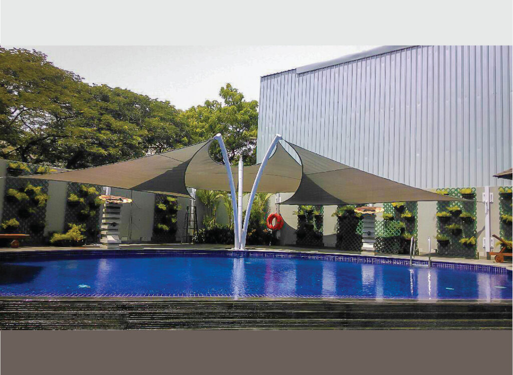 SWIMMING POOL TENSILE at Infinite Structure